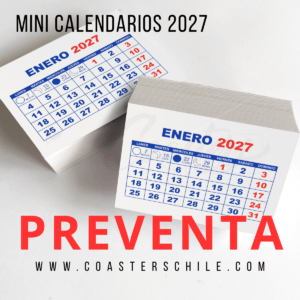 Mini Calendarios 2027
